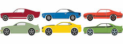 1/64 GL Muscle Series 11 6Item Assortment