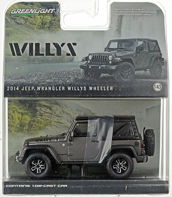 1/43 2014 Jeep Wrangler - Willys Wheeler Edition - Granite