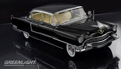 1/18 1955 Cadillac Fleetwood Series 60 - Black