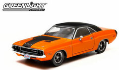 The Fast and The Furious Series 3 1/43 1970 Dodge Challenger R/T Orange with Black Vinyl Top