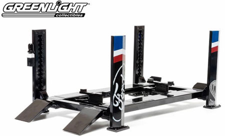 1/18 Four-Post Lift - Black with Ford Logo