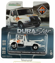 1/64 International Durastar 4400 Tow Truck - White Cab with Flames
