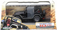 GreenLight 1/43 2013 Jeep Wrangler Rubicon 10th Anniversary - Black
