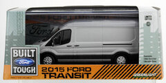 GreenLight 1/43 2014 Ford Transit (V363) - Ingot Silver Metallic