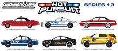 GreenLight 1/64 Hot Pursuit - SERIES13 6 Type Assortment Set