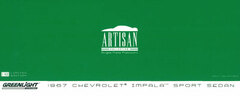 1/18 Artisan Collection Series - 1967 Chevrolet Impala Sport Sedan - White