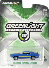 GreenLight 1/64 GreenLight 10th Anniversary Collection - 1969 Ford Mustang Fastback