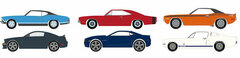 GreenLight 1/64 GL MUSCLE-SERIES Part.8 6Item Assortment