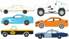 GreenLight 1/64 County Roads - SERIES10 Assortment BOX