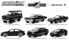 GreenLight 1/64 Black Bandit - SERIES9 6Type Set Assort