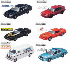 Idea GreenLight Mini Car 1/64 Hollywood Series - Series 5 Set of 6 Types