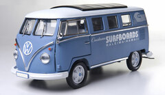 GreenLight Model Car 1/18 1962 Volkswagen Microbus Retro Surfer