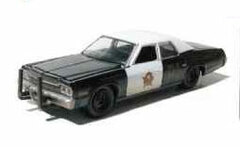 GreenLight Model Car 1/64 Hollywood Series 1 1974 Dodge Monaco Blues Brothers