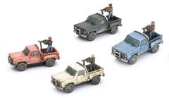 TUS713 Pickup Trucks (x4)