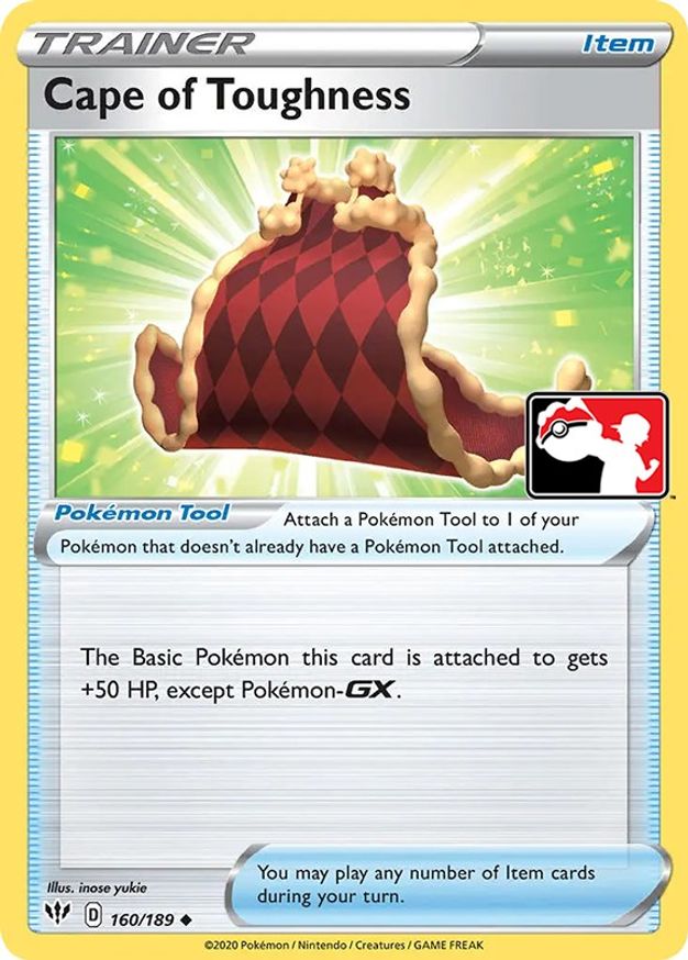 Cape of Toughness - 160/189 - Uncommon Holo
