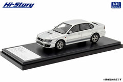 1/43 SUBARU LEGACY B4 RSK (2001) Premium Silver Metallic