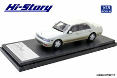 1/43 NISSAN LAUREL 25 TWINCAM Medalist V (1993) White Pearl Two-Tone