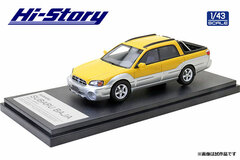 1/43 SUBARU BAJA Sport (2003) Baha Yellow/Silver Stone Metallic