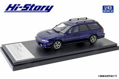 1/43 SUBARU LEGACY TOURING WAGON GT-B Limited (1997) Royal Blue Mica