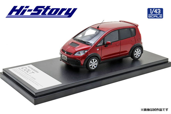 1/43 MITSUBISHI COLT RALLIART Version-R (2006) Red Metallic