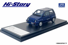 1/43 Honda CITY TURBOII (1983) Tonic Blue Metallic