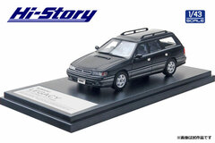 1/43 SUBARU LEGACY Touring Wagon GT (1989) Black Mica /Medium Gray Metallic