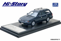1/43 SUBARU LEGACY Touring Wagon GT (1989) Indigo Blue Metallic