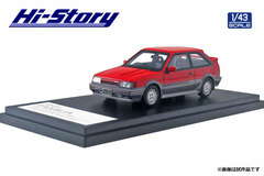 1/43 MAZDA FAMILIA FULL TIME 4WD GT-X (1985) Pure Red/Luster Silver M