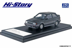 1/43 MAZDA FAMILIA FULL TIME 4WD GT-X (1985) Sparkling Black M/Luster Silver M