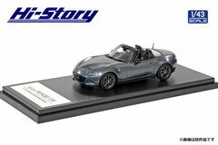 1/43 MAZDA ROADSTER RS (2020) Polymetal Gray Metallic