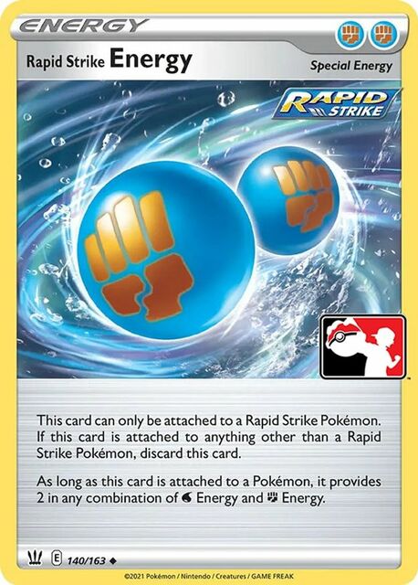 Rapid Strike Energy - 140/163 - Uncommon Holo