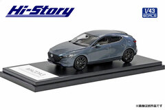 1/43 MAZDA3 FASTBACK (2019) Polymetal Gray Metallic