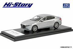 1/43 MAZDA3 SEDAN (2019) Sonic Silver Metallic