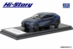 1/43 MAZDA3 FASTBACK (2019) Deep Crystal Blue Mica