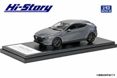 1/43 MAZDA3 FASTBACK (2019) Machine Gray Premium Metallic