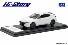 1/43 MAZDA3 FASTBACK (2019) Snow Flake White Pearl Mica