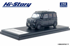 1/43 SUZUKI Spacia GEAR HYBRID XZ TURBO (2019) Blueish Black Pearl 3