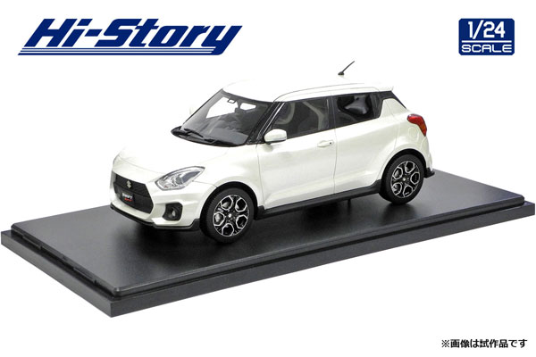 1/24 SUZUKI SWIFT SPORTS (2017) Pure White