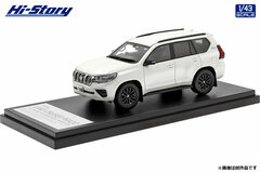 1/43 Toyota LAND CRUISER PRADO TX L Package 70th ANNIVERSARY LIMITED (2021) White Pearl Crystal Shine
