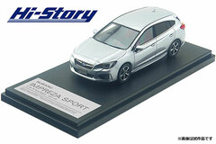1/43 SUBARU IMPREZA SPORT 2.0i-S EyeSight (2016) Ice Silver Metallic