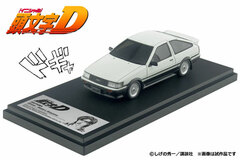 1/43 Wataru Akiyama AE86 Levin Turbo