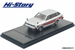 1/43 NISSAN SUNNY CALIFORNIA 1400SGL (1979) Silver Metallic/Wood