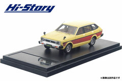 1/43 NISSAN SUNNY CALIFORNIA 1400SGL (1979) Yellow/Wood