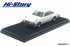 1/43 Toyota Carina HARDTOP 2000GT (1980) Revised Polo White Miyazawa Models Limited Distribution