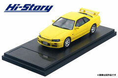 1/43 NISSAN SKYLINE 25GT TURBO (1998) Lightning Yellow