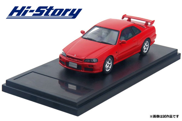 1/43 NISSAN SKYLINE 25GT TURBO (1998) Active Red