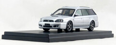 1/43 SUBARU LEGACY TOURING WAGON BLITZEN (2002) Premium Silver Metallic