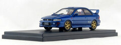 1/43 SUBARU IMPREZA WRX typeR STi VersionV (1998) Sonic Blue Mica