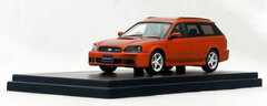 1/43 SUBARU LEGACY TOURING WAGON GT-B E-tuneII (2001) Copper Orange Mica