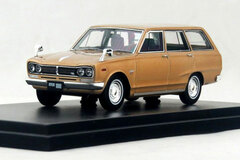 1/43 NISSAN SKYLINE 1800 VAN DELUXE (1970) Gold Metallic